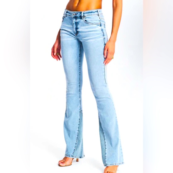 SER.O.YA DEMI MID RISE FLARE 26 - Picture 2 of 2